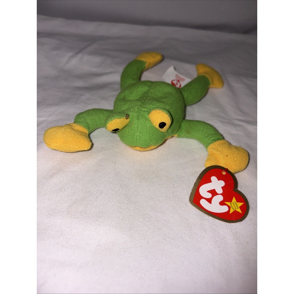 TY Teenie Beanie Babies Smoochy The Frog 1993 McDonald’s